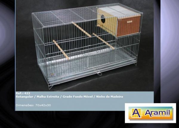 Criadeira Aramil (Agapornis)