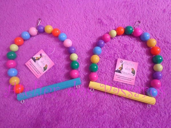 Balanço Arco com Bolas Coloridas