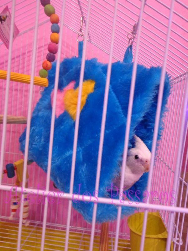 Cabaninha em Pelúcia para Calopsitas - Image 3