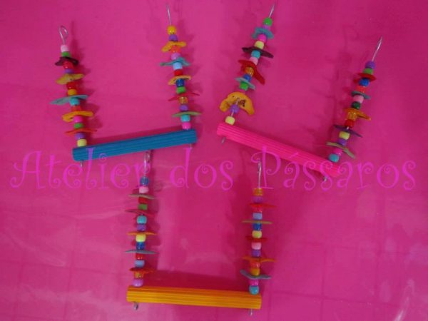 Balanço Cascalho de Coco Colorido