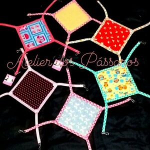 Espreguiçadeiras para Calopsitas (Várias Estampas)
